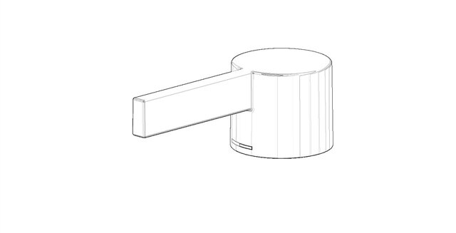 Dornbracht 092076001-00 Levier chrome