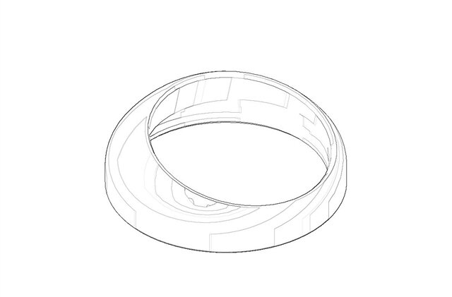 Dornbracht 092830021-06 Cap/sleeve platinum matte