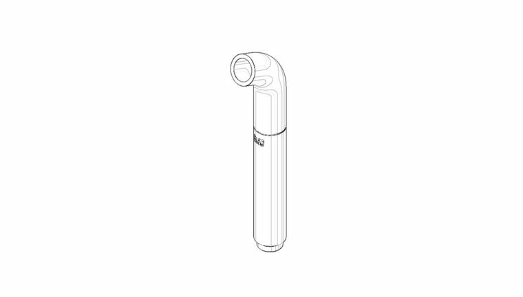 Dornbracht 04121107301-06 Douchekop platina mat