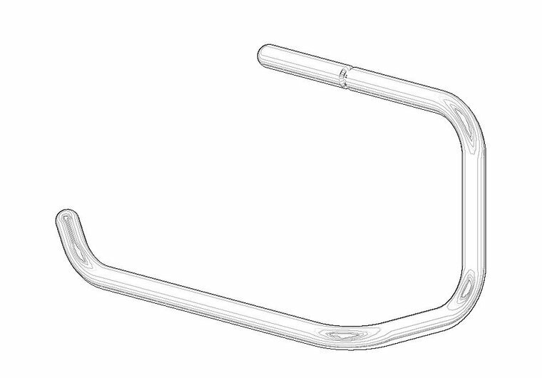 Dornbracht 081870501-06 Houder platina mat