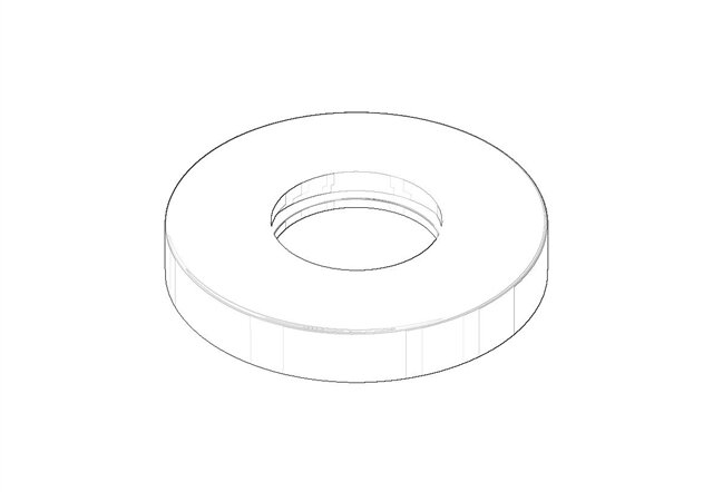 Dornbracht 092722015-06 Rozet platina mat