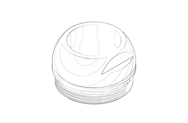 Dornbracht 092830016-00 Cap/sleeve chrome