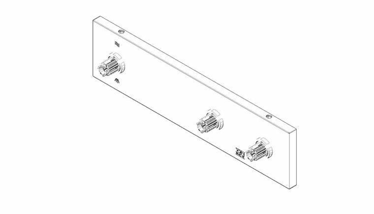 Dornbracht 04279802500-06 Rozet platina mat
