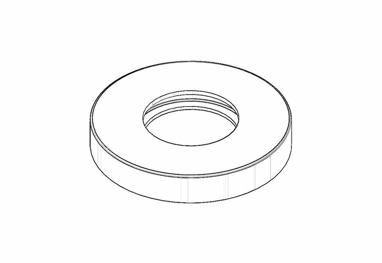 Dornbracht 092722004-06 Rozet platina mat