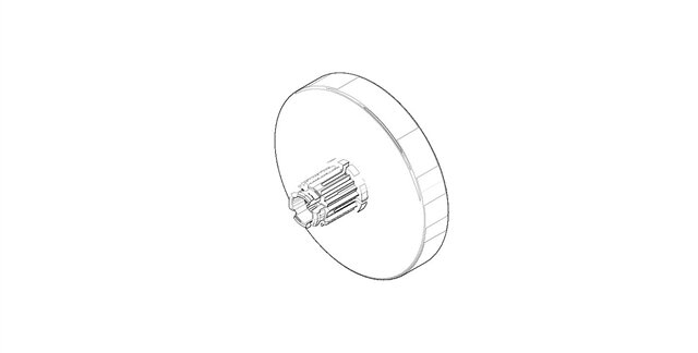 Dornbracht 04277400200-00 Rozet chroom