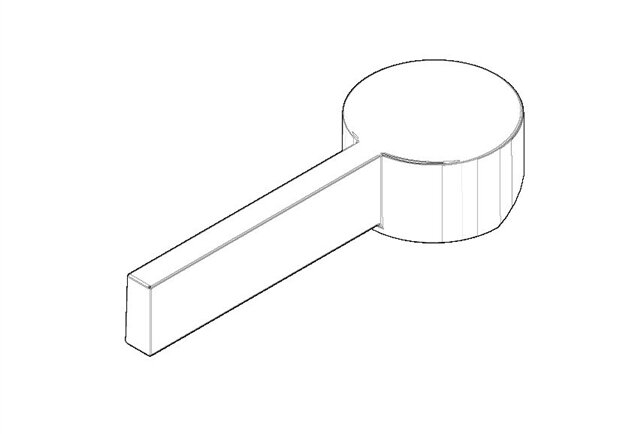 Dornbracht 092079040-00 Hendel chroom