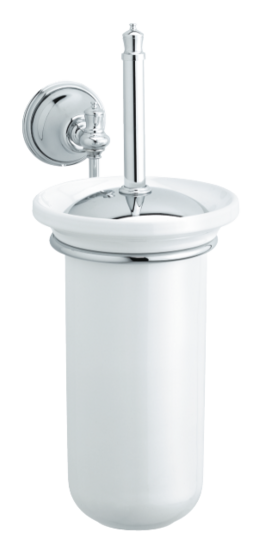 Damixa 3731200 tradition toiletborstelset chroom (keramisch)