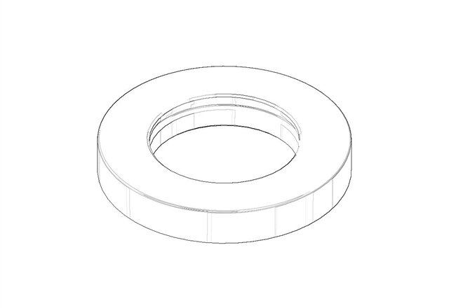 Dornbracht 092810132-00 Rozet chroom