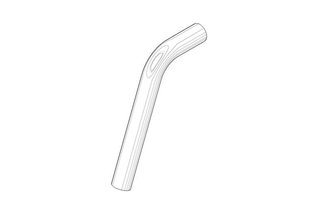 Dornbracht 093109120-00 Trekstang/-knop chroom