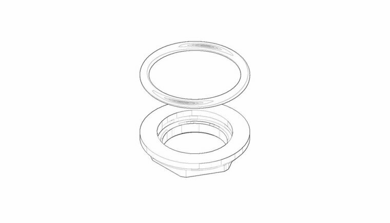 Dornbracht 0423100327890 Bevestiging