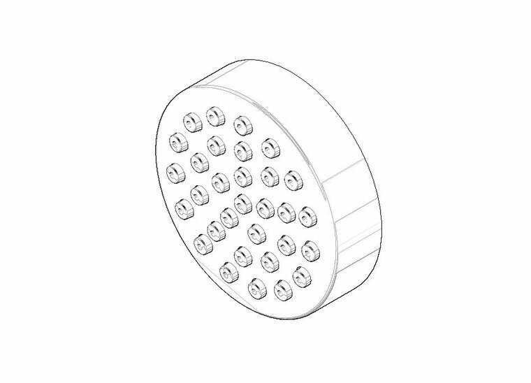 Dornbracht 90120801800-00 Douchekop chroom