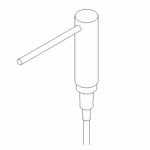 Dornbracht 90101053800-00 Pompje chroom
