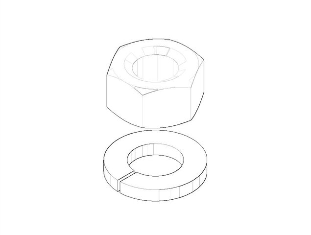 Dornbracht 0423100230090 Bevestiging