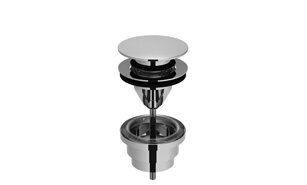 Dornbracht 10125970-00 Afvoergarnituur met druksluiting 1 1/4&quot; chroom