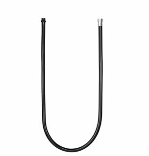 Dornbracht 28286979-06 WATER TUBE Kneipp-slang zwart 2000 mm platina mat