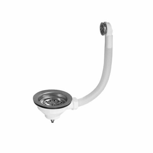 3 1/2 Korfplug universeel met overloop rond