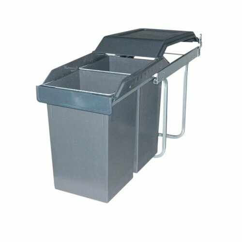 Hailo tandem 365010 2x 15 liter afvalsysteem