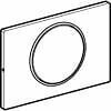 Geberit 115.787.SN.5 Geberit Sigma10 Bedieningspaneel closet/urinoir