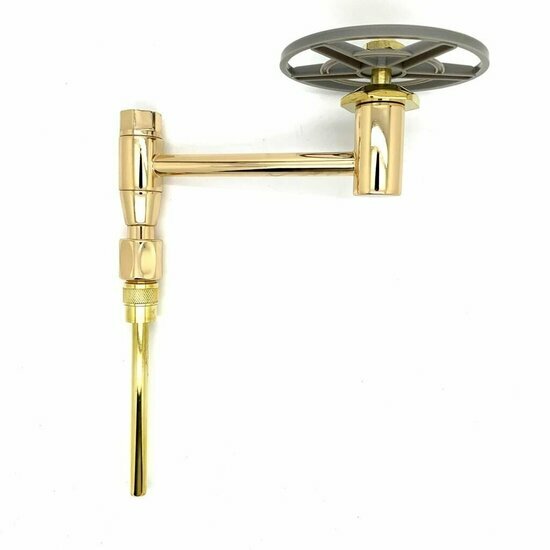 Prosteel PSB0033 glazenspoeler/onderspoeler kunststofschijf goud
