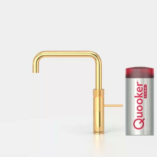 Quooker COMBI+ Fusion Square Goud 22+FSGLD