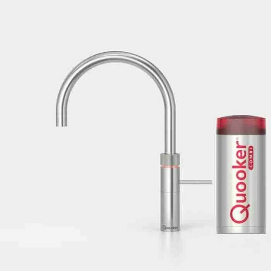 Quooker COMBI+ Fusion Round RVS 22+FRRVS