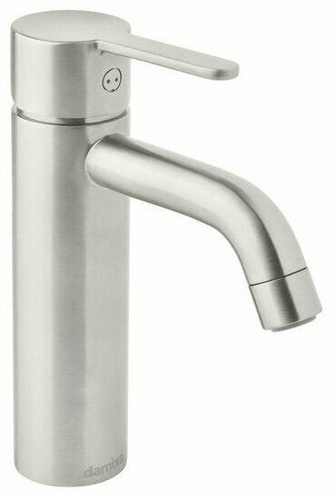 Damixa 7493046 silhouet wastafelmengkraan steel pvd (medium)