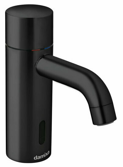 Damixa 7402261 silhouet touchless public wastafelmengkraan mat zwart