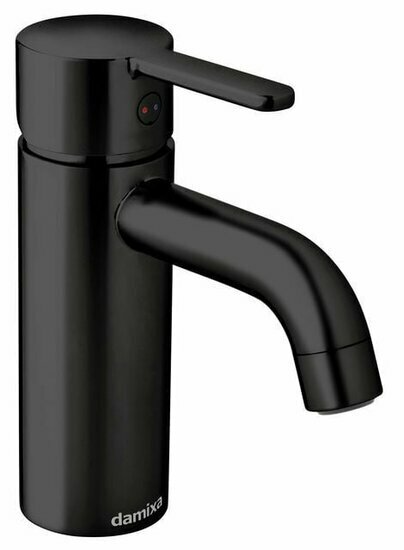 Damixa 7402161 silhouet wastafelmengkraan mat zwart