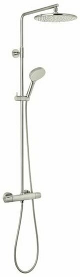 Damixa 5795446 silhouet regendoucheset steel pvd hoofddouche 250mm