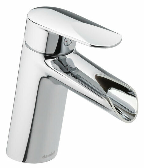 Damixa 6082500 clover green basin open spout chroom