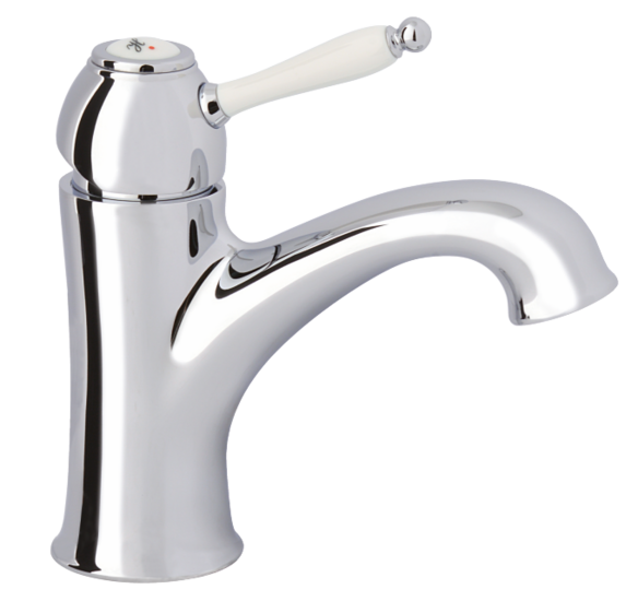Damixa 3703400 tradition wastafelmengkraan chroom (eenhendel)