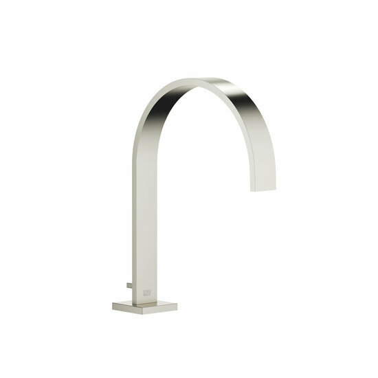 Dornbracht 13512782-06 baduitloop met omstelling voor staande montage platina geborsteld