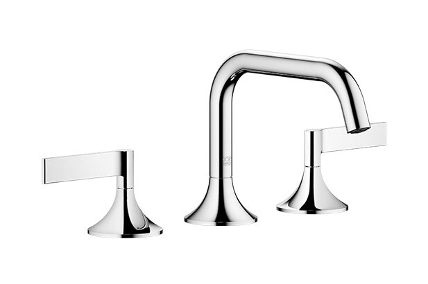 Dornbracht 20705819-00 3-hole basin mixer with drain fitting chrome