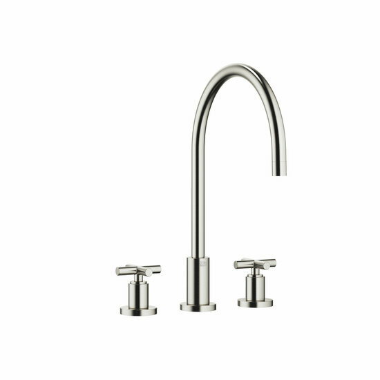 Dornbracht 20815892-06 3-gats mengkraan platina geborsteld