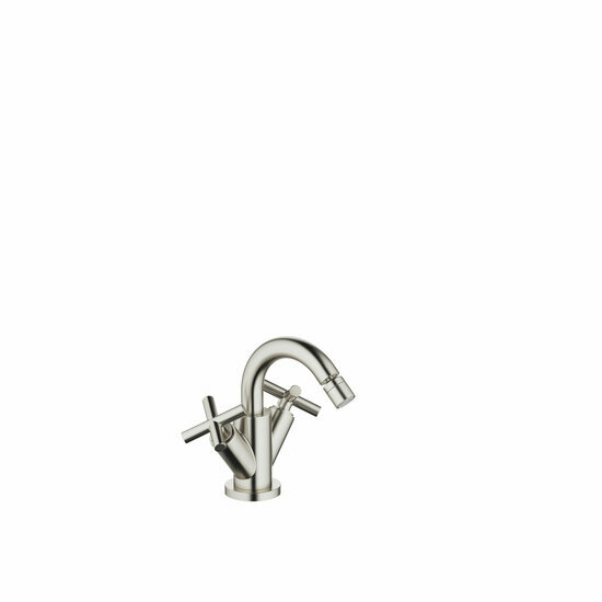 Dornbracht 24510892-06 1-gats bidetmengkraan met afvoergarnituur platina geborsteld
