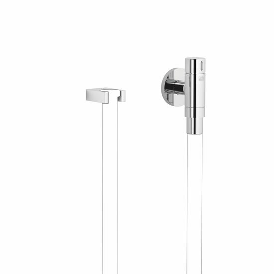 Dornbracht 27843979-00 water tube kneipp-wandaansluitbocht met wandhouder met rozet flowreduce chroom