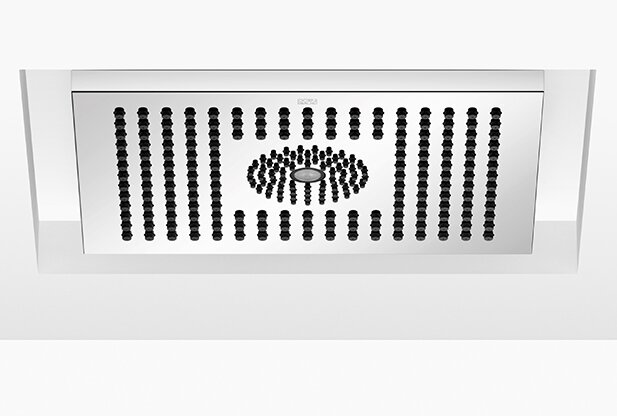 Dornbracht 28044980-00 rain shower for ceiling installation with light 300 x 240 mm chrome