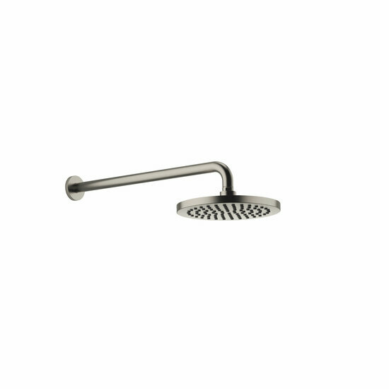Dornbracht 28648970-06 regendouche met wandbevestiging flowreduce 220 mm platina geborsteld