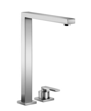 Dornbracht 32800680-00 2-gats mengkraan met rozetten chroom