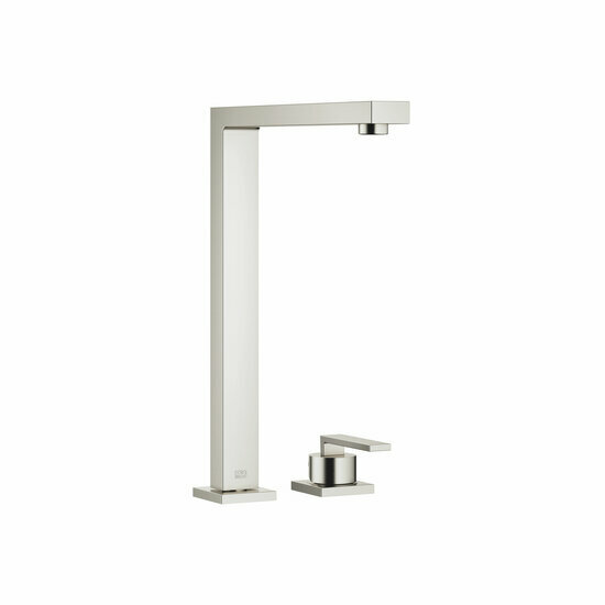 Dornbracht 32800680-06 2-gats mengkraan met rozetten platina geborsteld