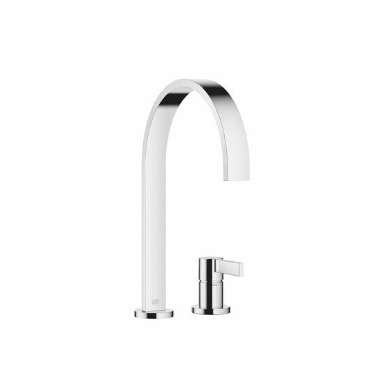 Dornbracht 32815682-00 2-gats mengkraan met rozetten chroom