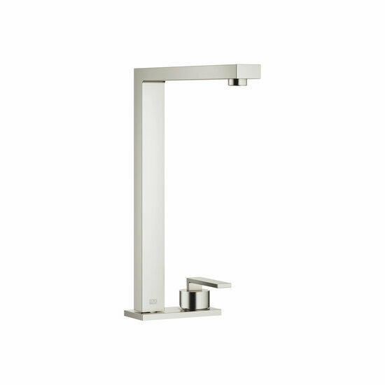 Dornbracht 32843680-06 2-gats mengkraan met afdekplaat platina geborsteld