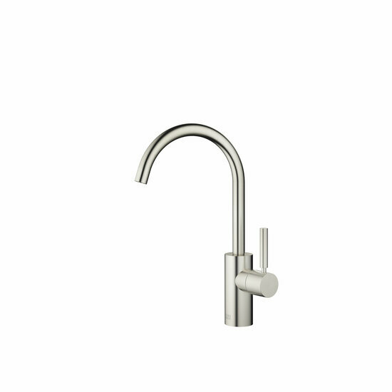 Dornbracht 33505661-06 eengreeps wastafelmengkraan zonder afvoergarnituur platina geborsteld