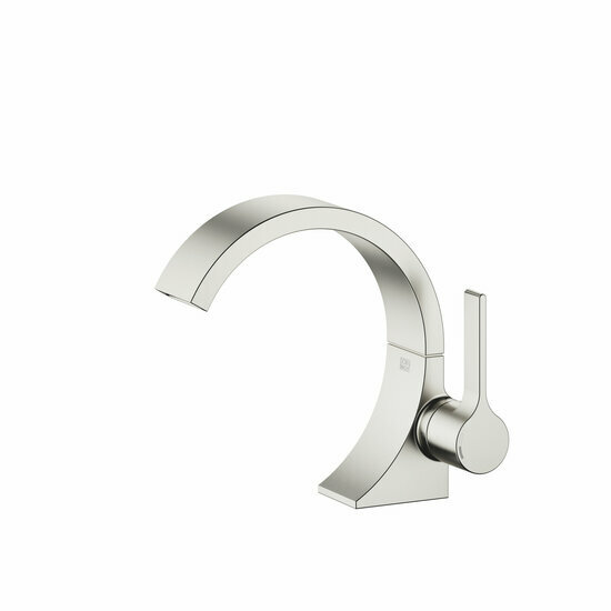 Dornbracht 33521811-06 eengreeps wastafelmengkraan zonder afvoergarnituur platina geborsteld