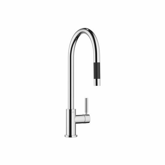 Dornbracht 33870888-00 eengreepsmengkraan met uittrekbare uitloop met sproeifunctie chroom