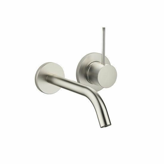Dornbracht 36860662-06 meta slim eengreeps wandmengkraan zonder afvoergarnituur platina geborsteld