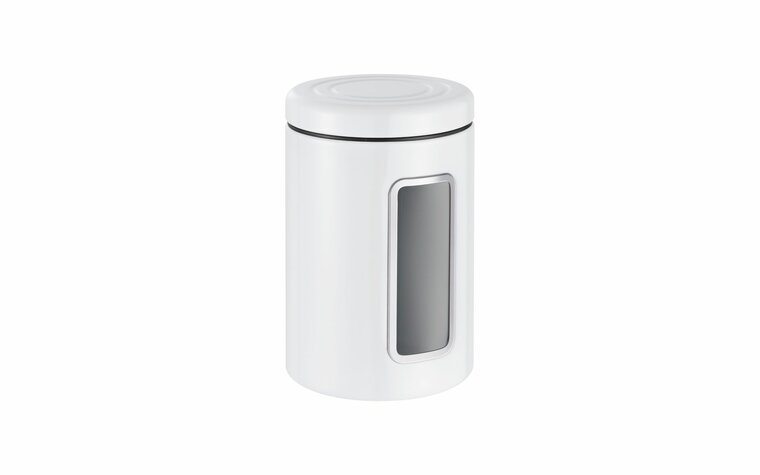 Wesco Voorraadpotje Classic Line, Voorraadbak, wit