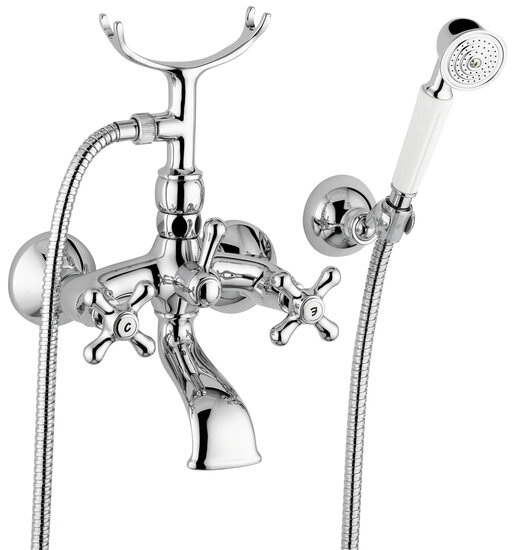 Luxury bath / shower mixer IRIS Flash gold