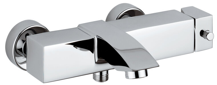 Bath / shower exposed fitting LEVEL Chrome