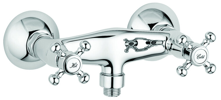 Paffoni VLV168GF Douchemengkraan met 3/4&rdquo; uitgang VIOLA Flash goud